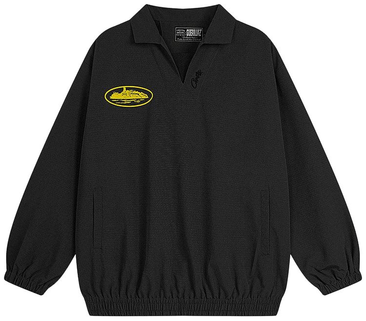 Corteiz Guerillaz Drilltop BlackYellow