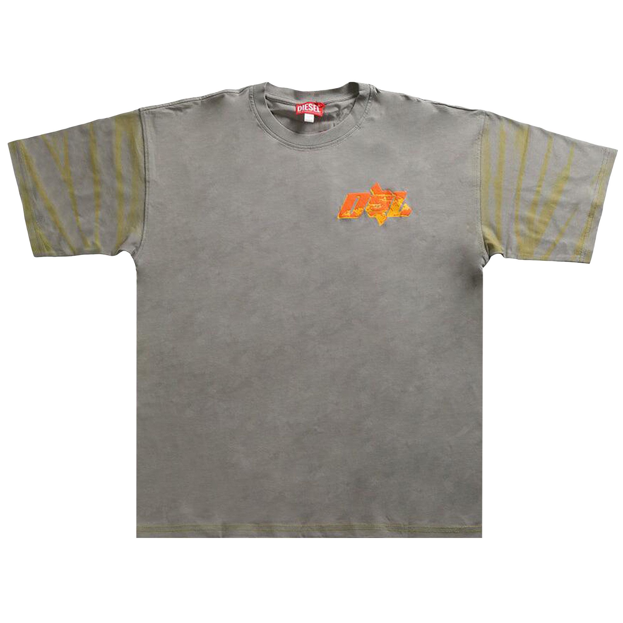 ★DIESEL★ T Boxt R10 T-Shirt Neutral Grey A161690QLAA9DU Diesel T Boxt T Shirt Grey | Mainline Menswear United States