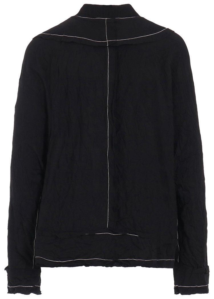 Ys Cut Off Doubled Jacket Black