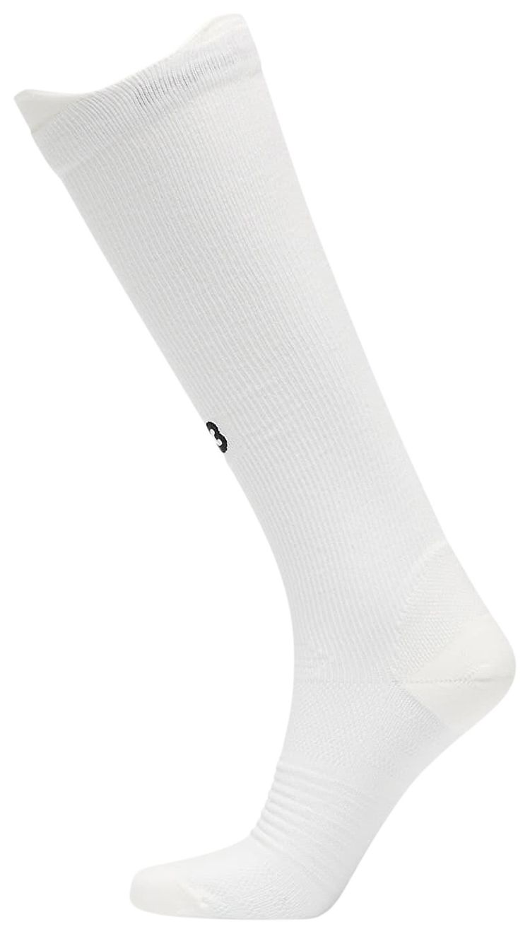 Y 3 Run Sock Core WhiteClear Grey