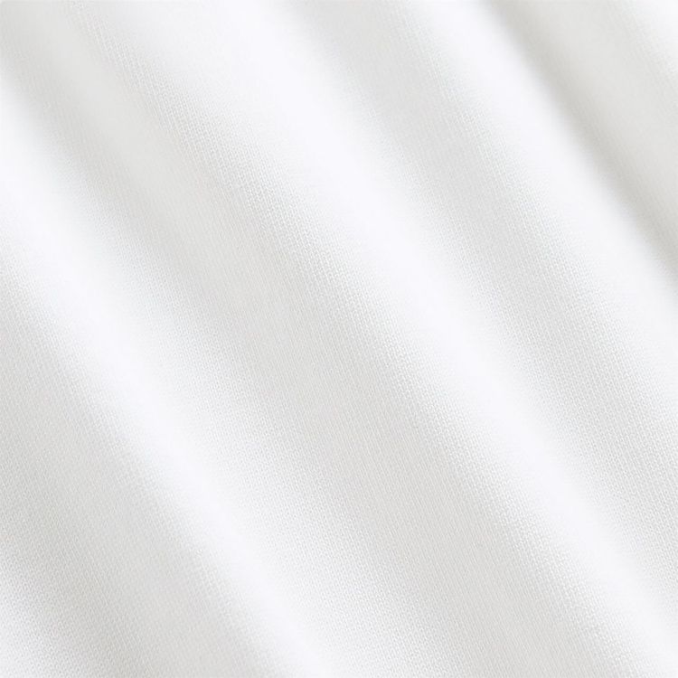 Auralee Luster Plaiting Tee White