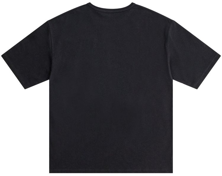Lemaire Boxy Short Sleeve T Shirt Jet Black