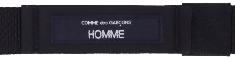 Comme des Garcons Homme Plus Nylon Tape Belt Black