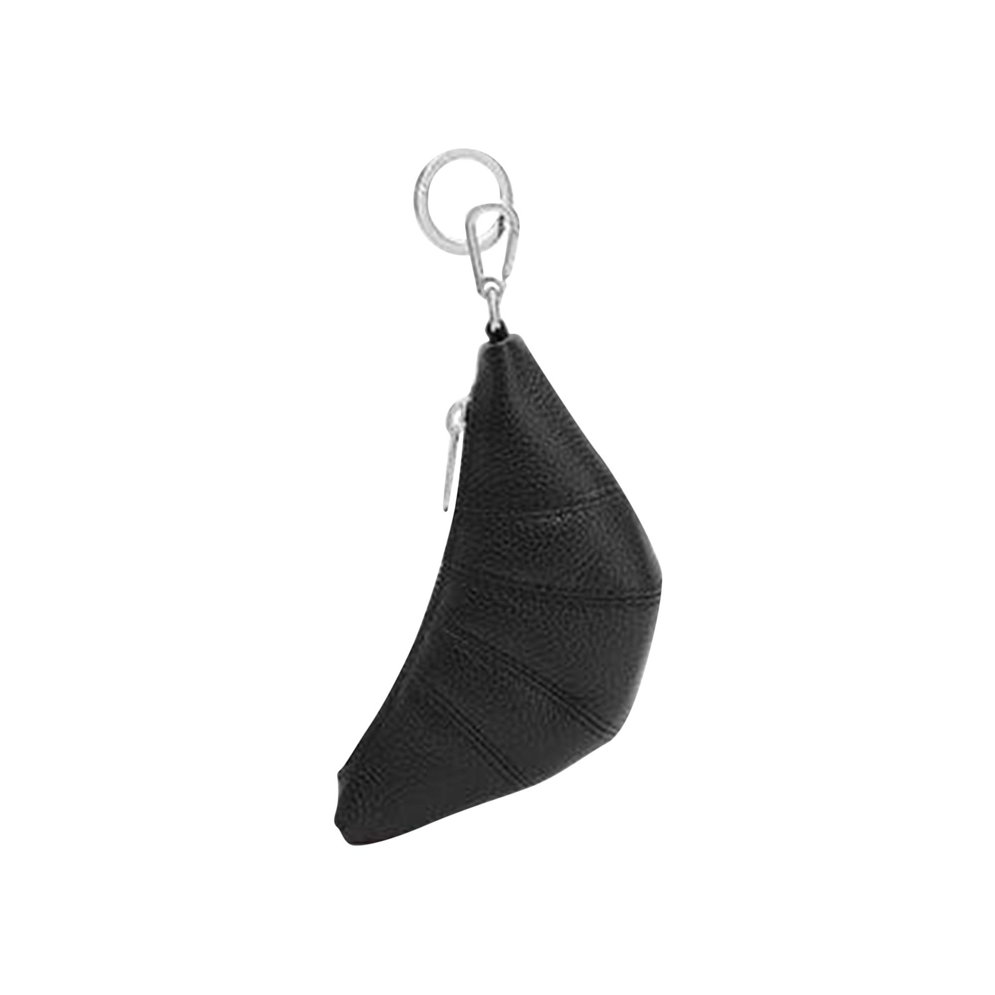 LEMAIRE 男女兼用 キーホルダー SL0082 LL0018 999 Buy Lemaire Mini Croissant Keyring 'Black' - SL0082 LL0018