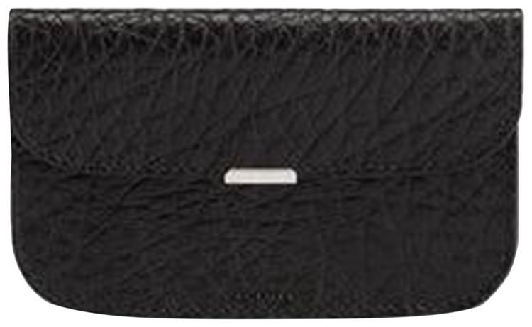 Lemaire Soft Tab Card Holder Coin Purse Black