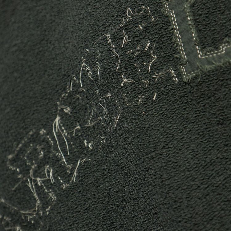 Maison Margiela Reverse Side Fleece T Shirt Washed Black