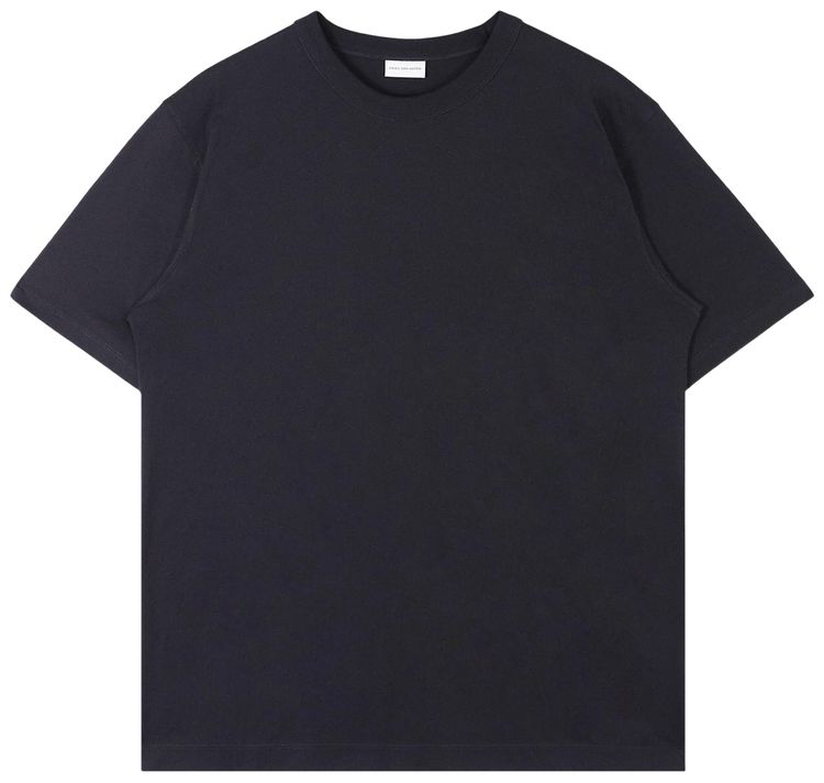 Dries Van Noten Medium Fitted T Shirt Dark Grey