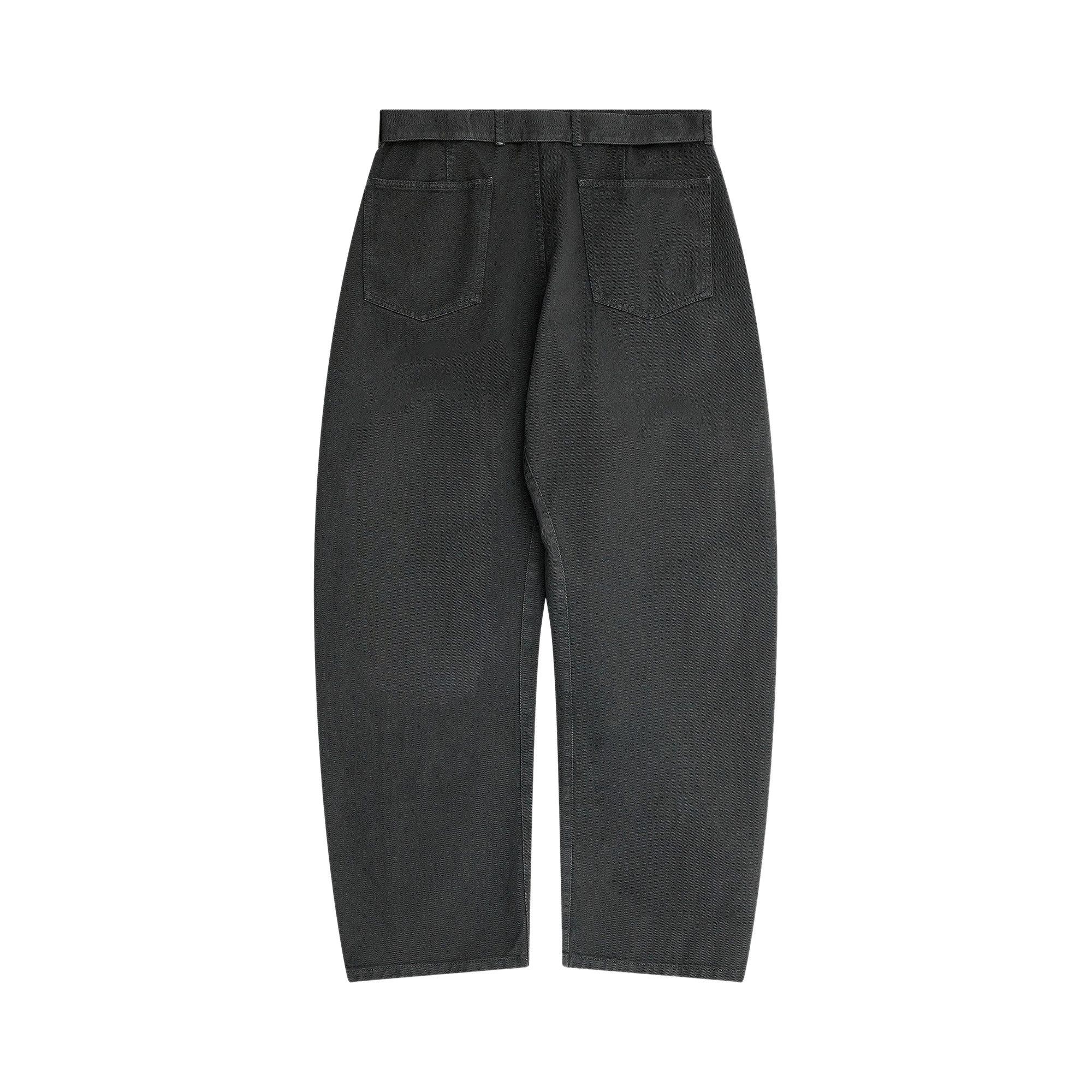 Buy Lemaire Twisted Belted Pants 'Carbon Blue' - PA326