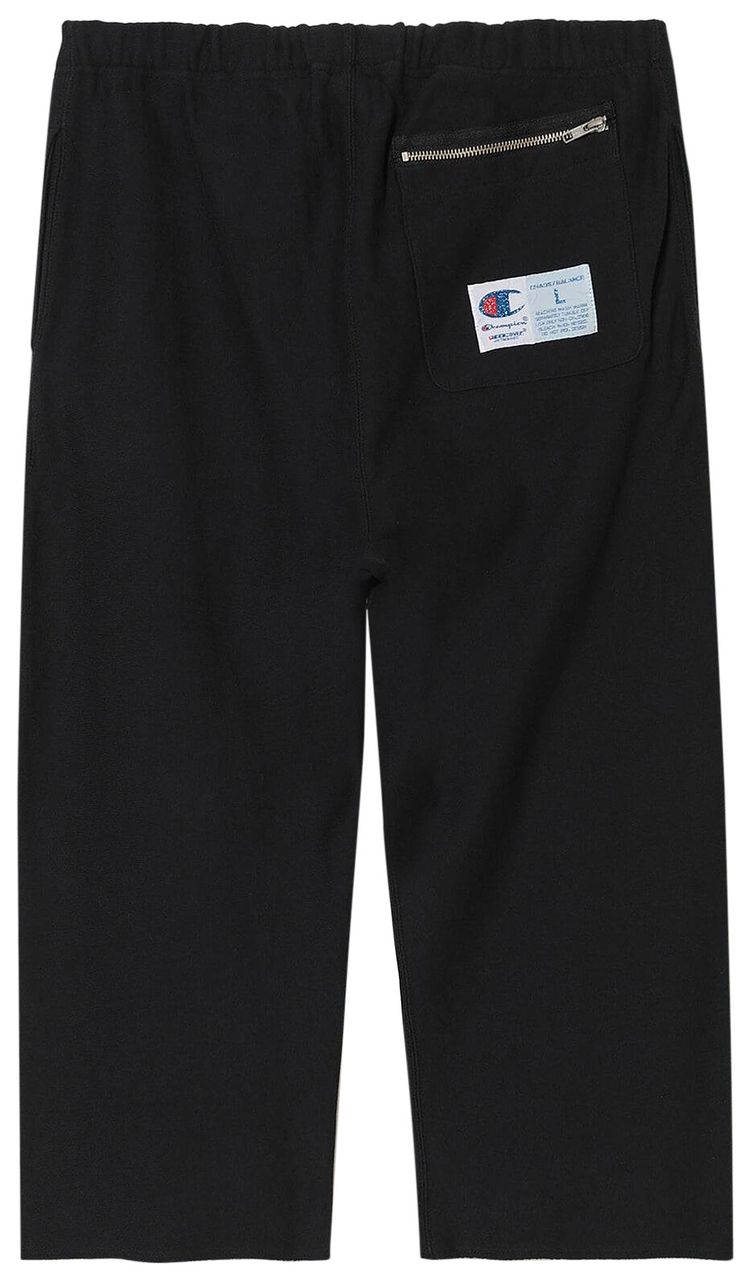 Undercover x Champion Cropped Sweatpant Black