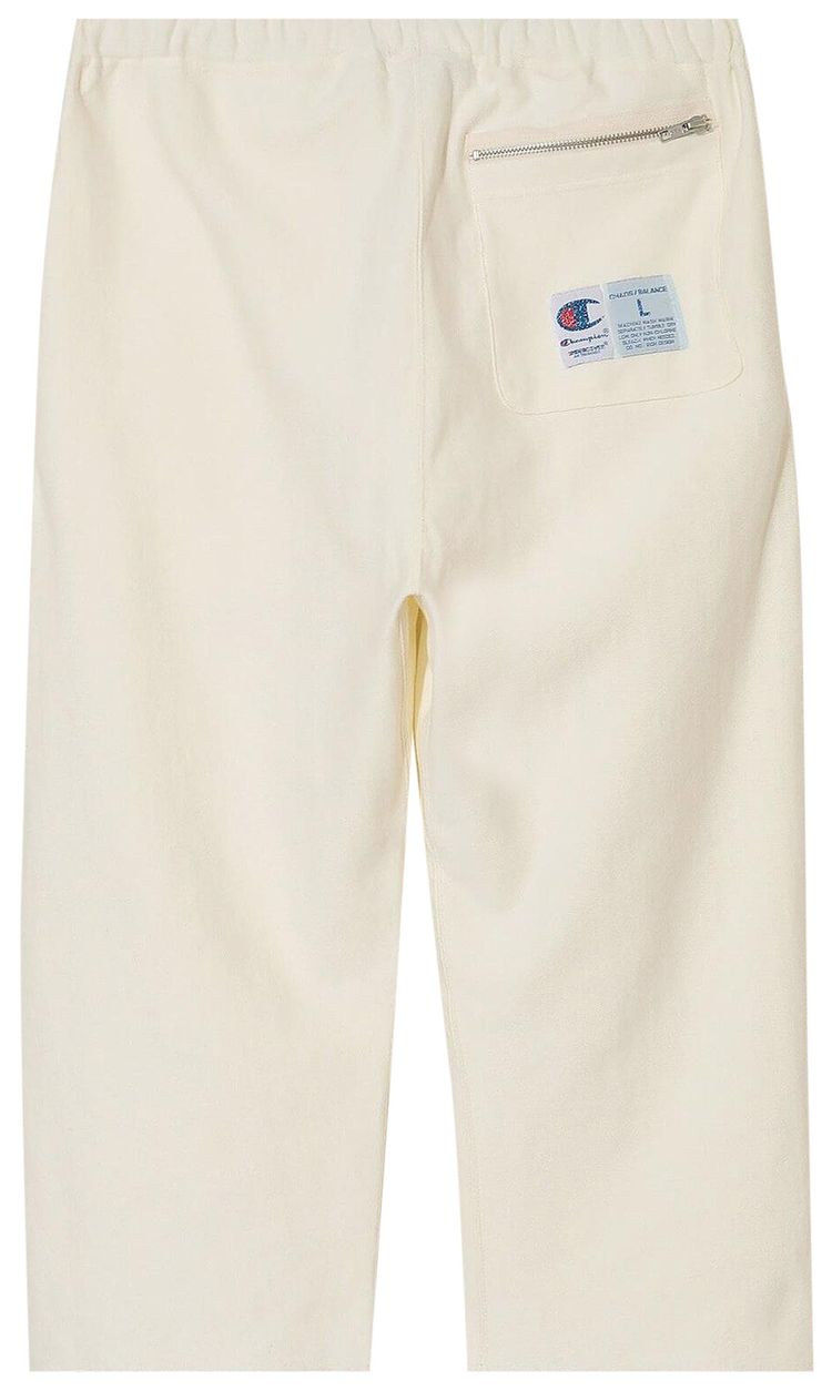 Undercover x Champion Cropped Sweatpant Ivory