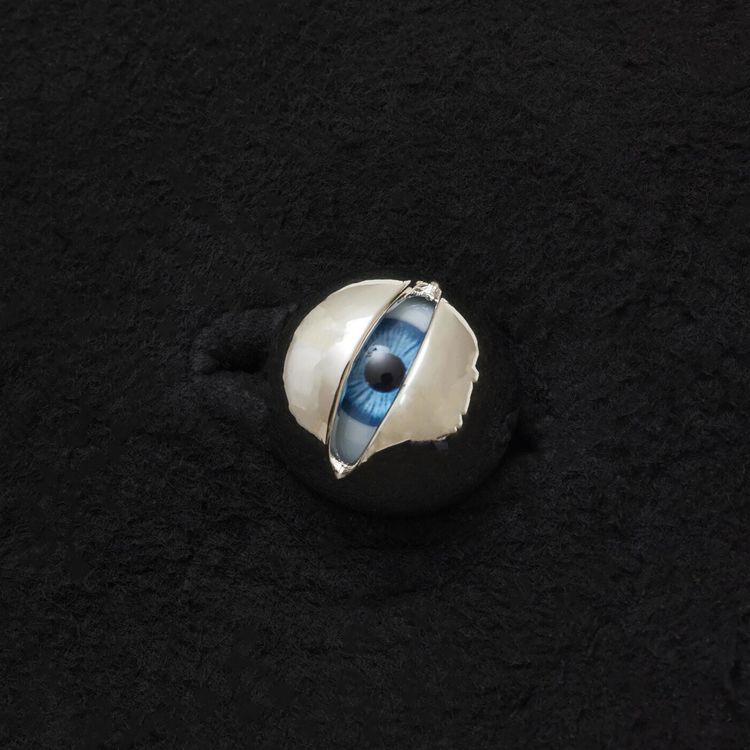 Undercover Deer Skin Leather Crossbody Bag Black