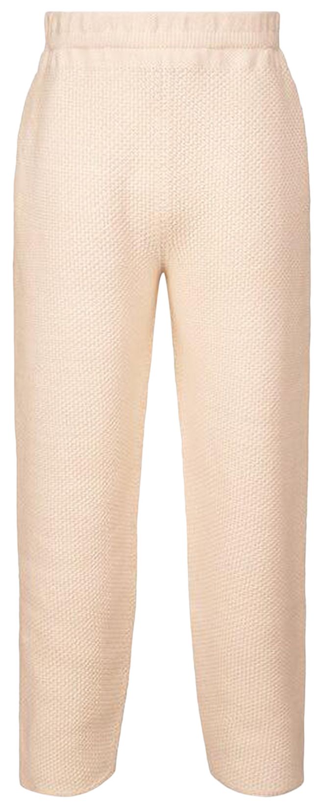 Homme Plisse Issey Miyake Rustic Knit Pants Light Pink