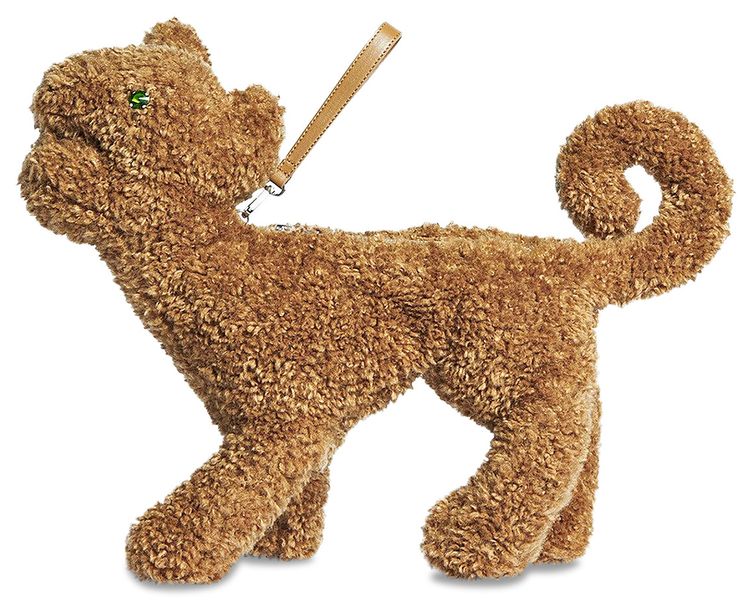 Simone Rocha Creature Clutch Bag Brown