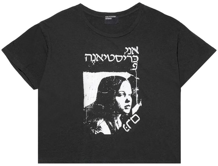 Enfants Riches Deprimes Christiane F T shirt Faded Black