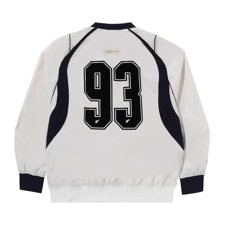 BAPE Multi Logo Relaxed Fit Pullover White