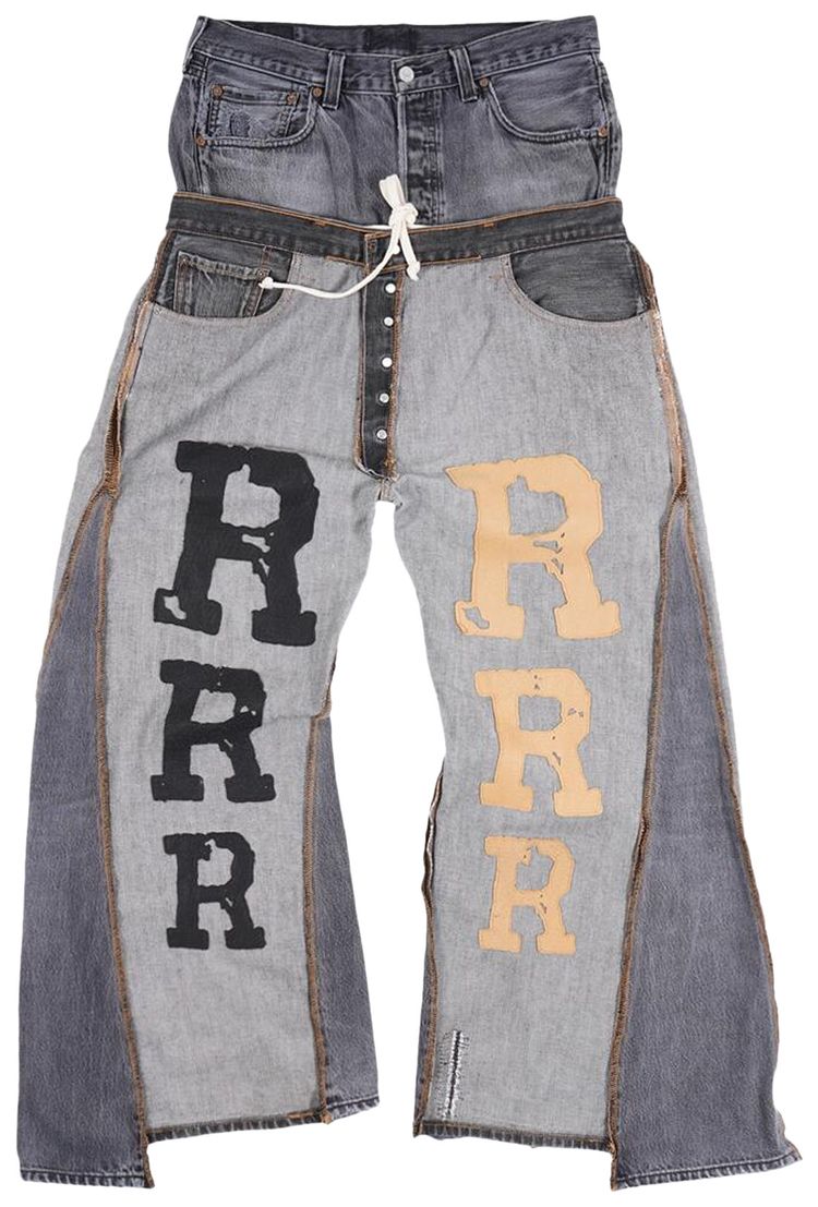 RIVINGTON roi Rebis He Rose 3 Denim Black