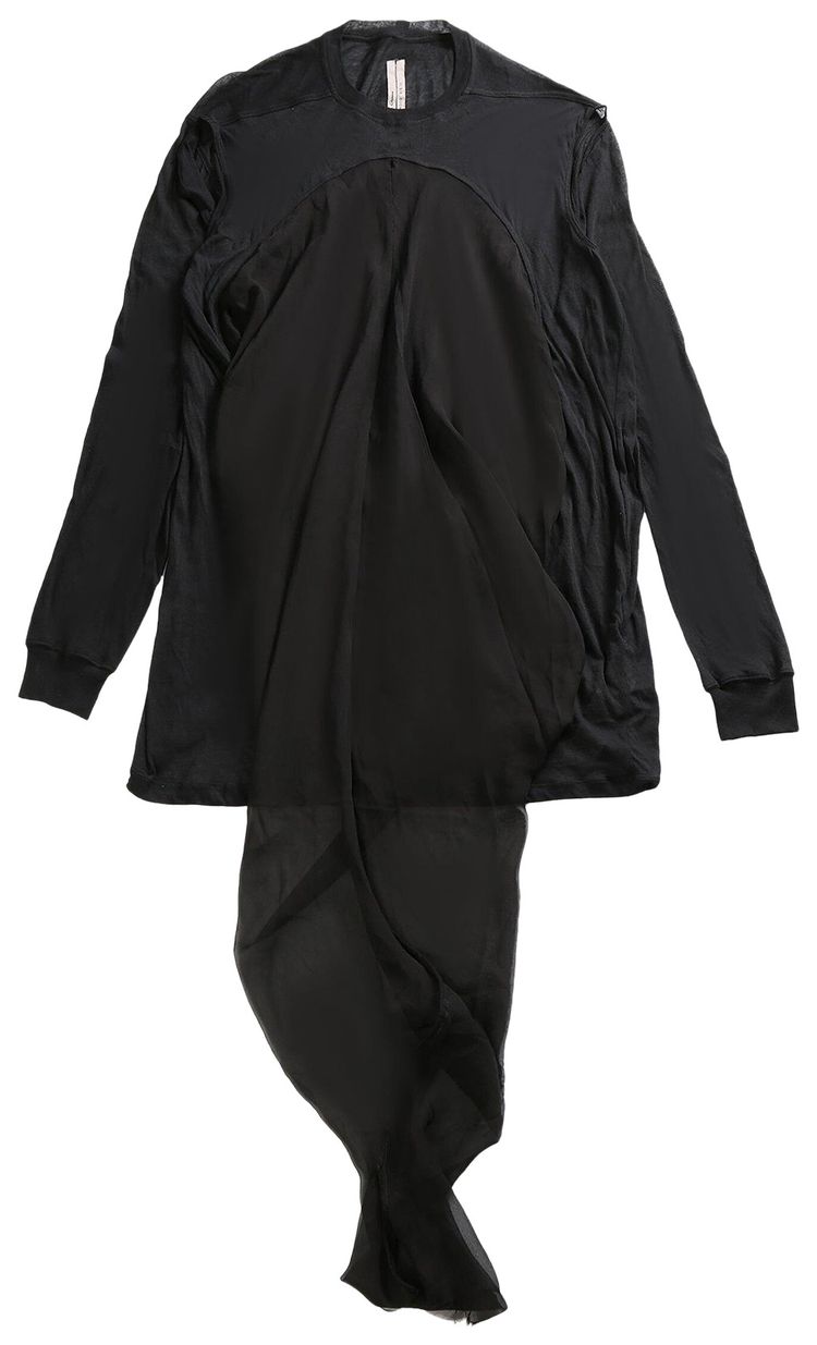 Rick Owens Hollywood Drain T Shirt Black
