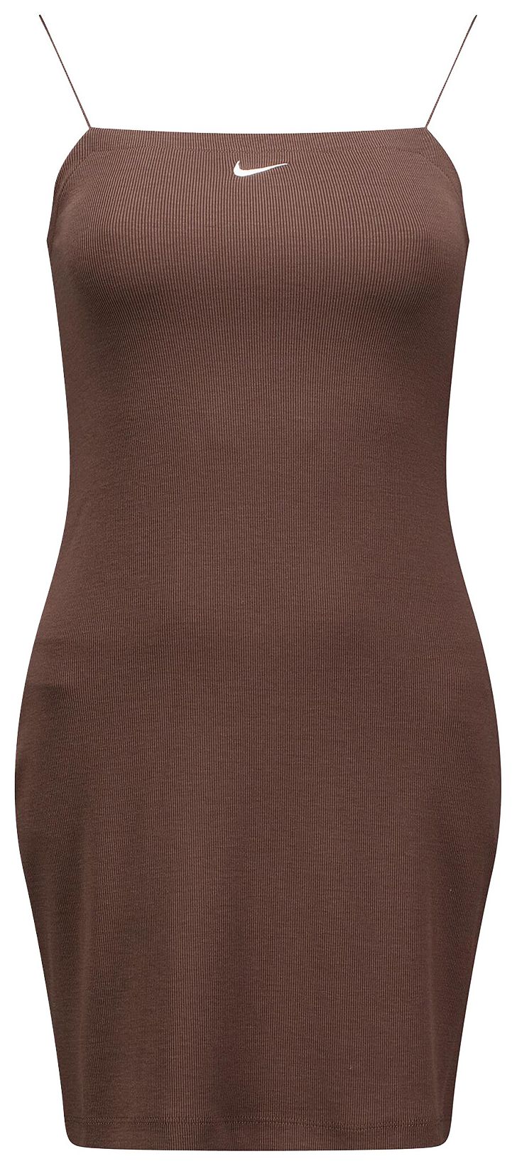 Nike Sportswear Chill Knit Tight Mini Rib Cami Dress Baroque BrownSail
