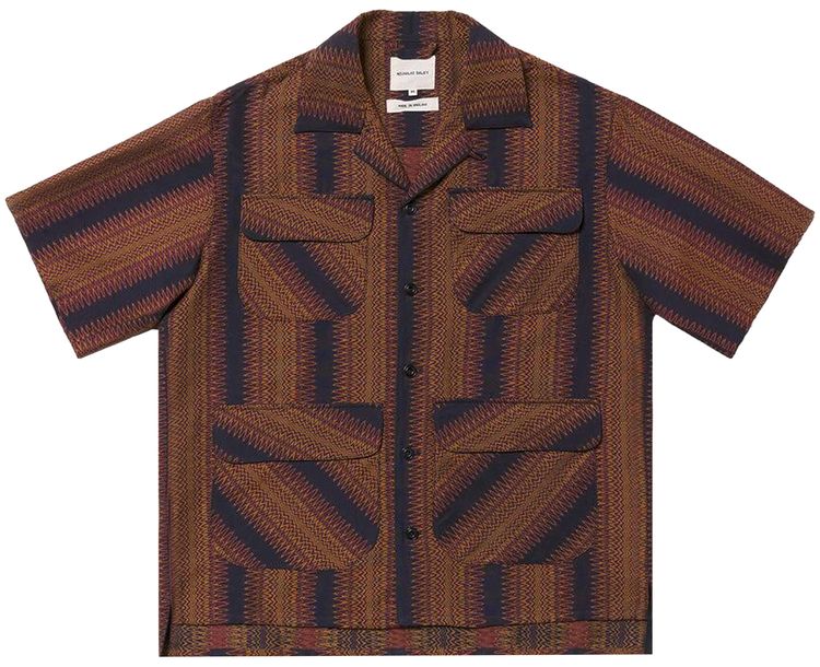 Nicholas Daley Aloha Shirt Sonic Jacquard