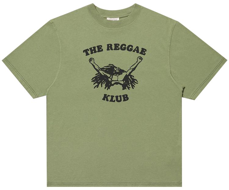 Nicholas Daley Reggae Klub Tee Army Green