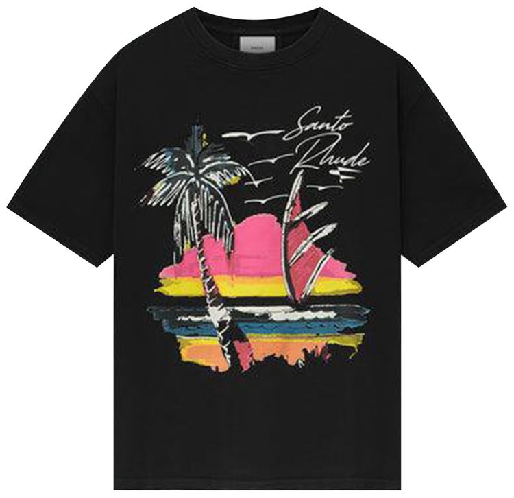 Rhude Saint Rhude Tee Vintage Black