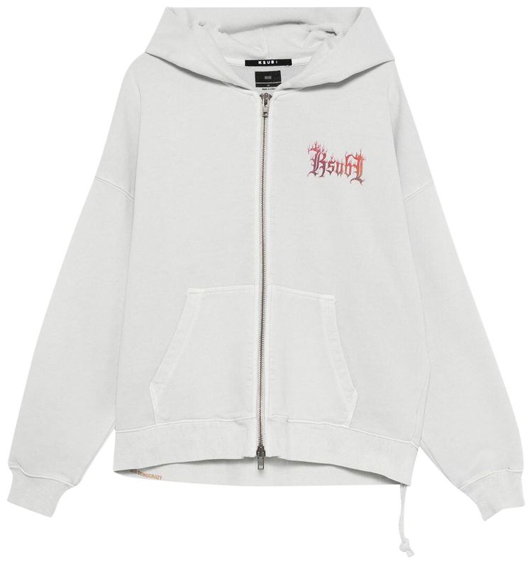 Ksubi Fuego Ekcess Zip Hoodie Painted