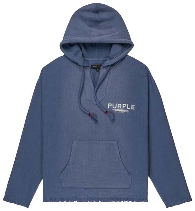 PURPLE BRAND Beach Hoodie Blue