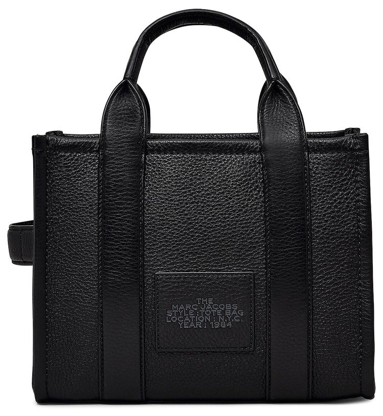 Marc Jacobs The Small Leather Tote Bag Black