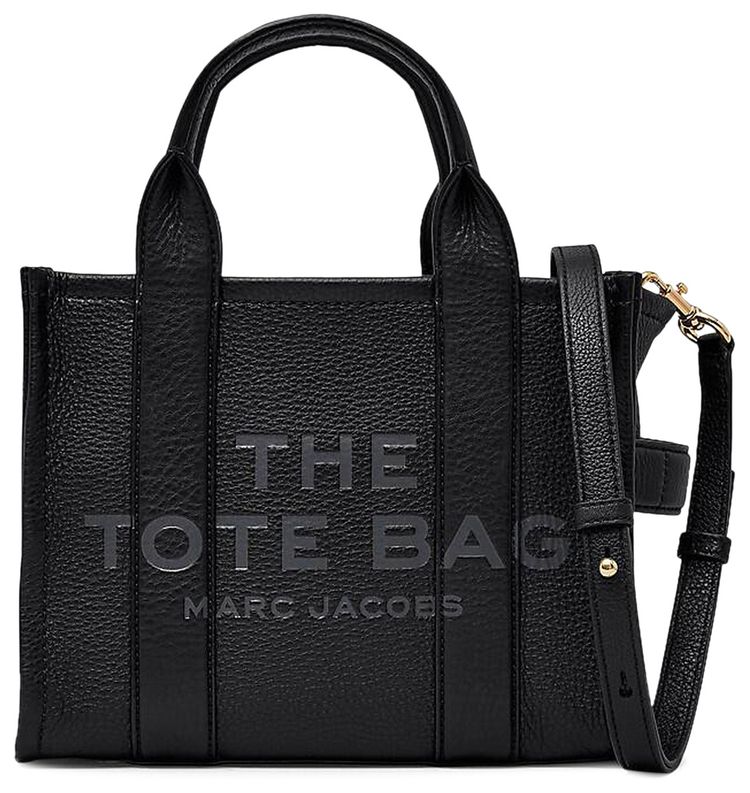 Marc Jacobs The Small Leather Tote Bag Black
