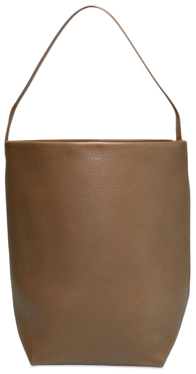 The Row Large NS Tote Bag Dark Olive