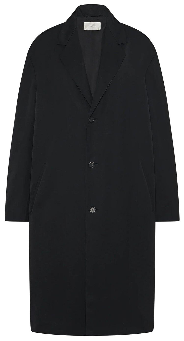 The Row Cristal Coat Black