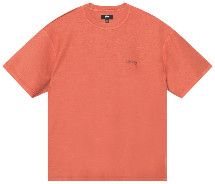 Stussy Lazy Short Sleeve Tee Burnt Orange