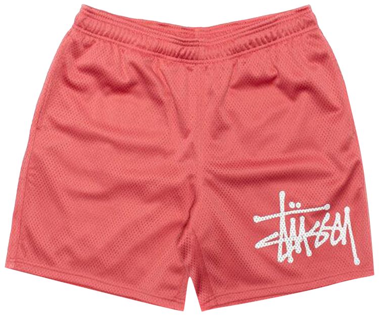 Stussy Big Basic Mesh Short Rose