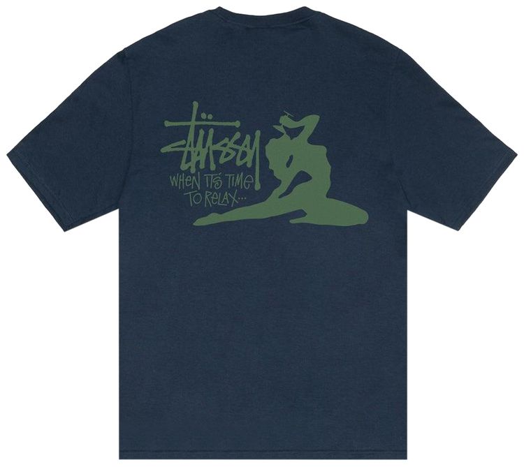 Stussy Relax Tee Navy