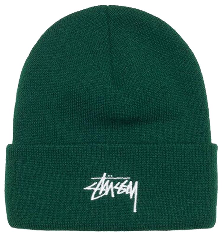 Stussy Stock Cuff Beanie Spruce