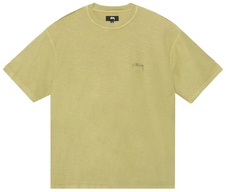 Stussy Lazy Short Sleeve Tee Moss