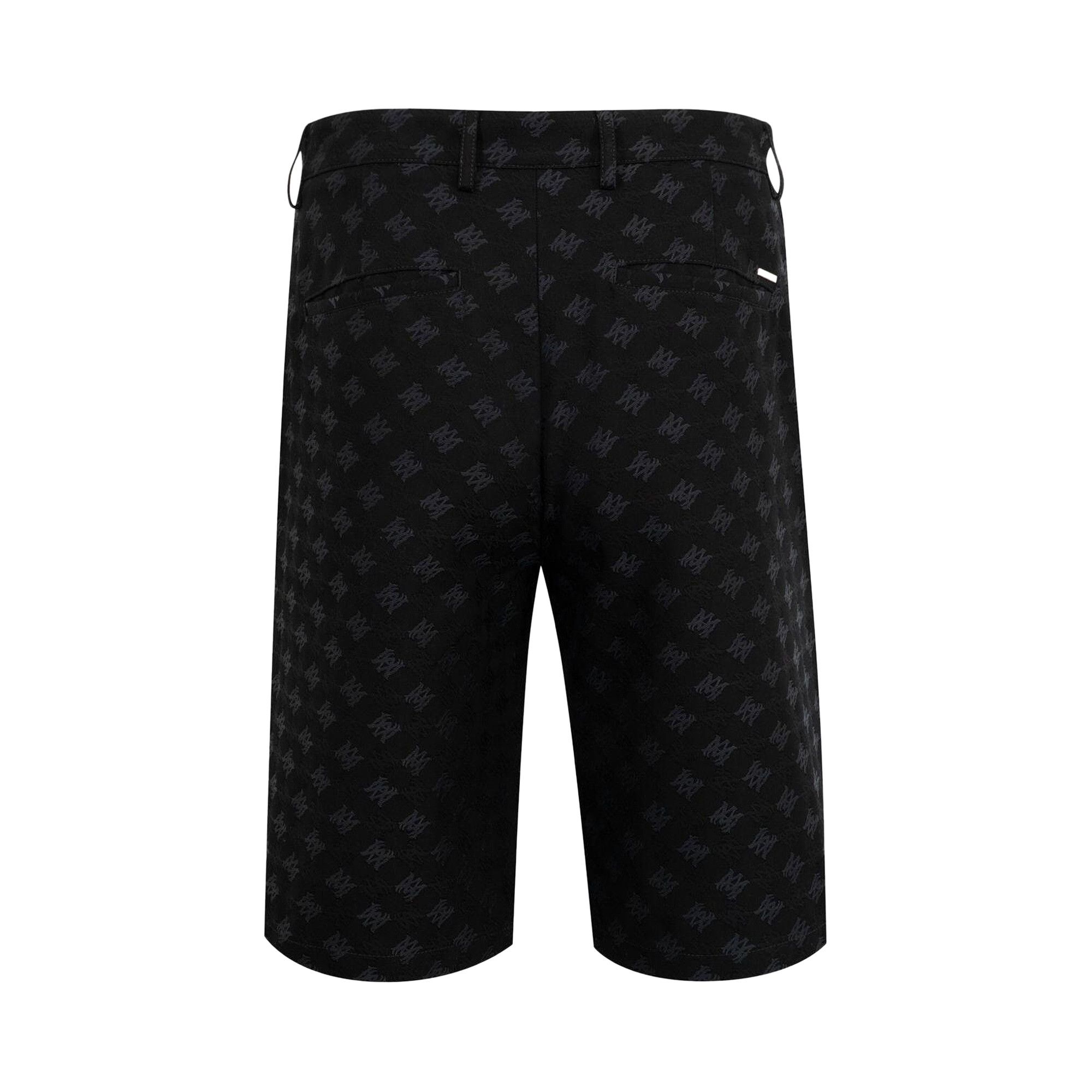 【関税込み】AMIRI ブラック MA Quad タオリング ショートパンツ MA QUAD JACQUARD SHORT - Black | AMIRI