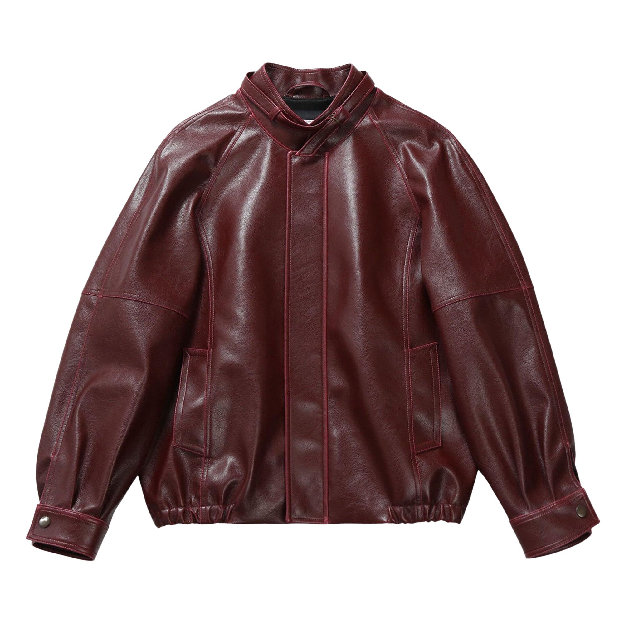 Buy MM6 Maison Margiela Sports Jacket 'Burgundy' - S62AN0148