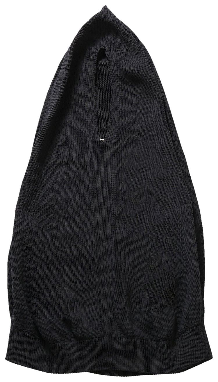 Comme des Garcons Loose Fit Short Sleeve Sweater Black