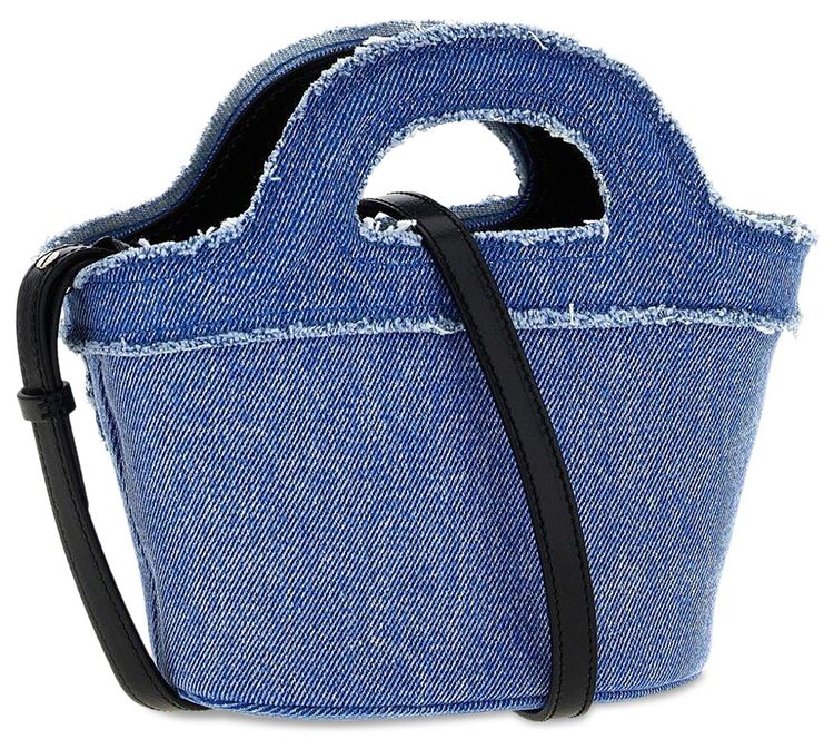 Marni Denim Micro Handbag Cobalt