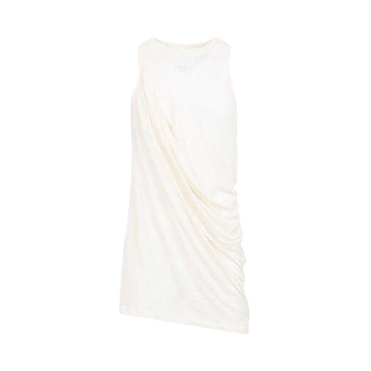 Rick Owens Anthem Tank Top Natural