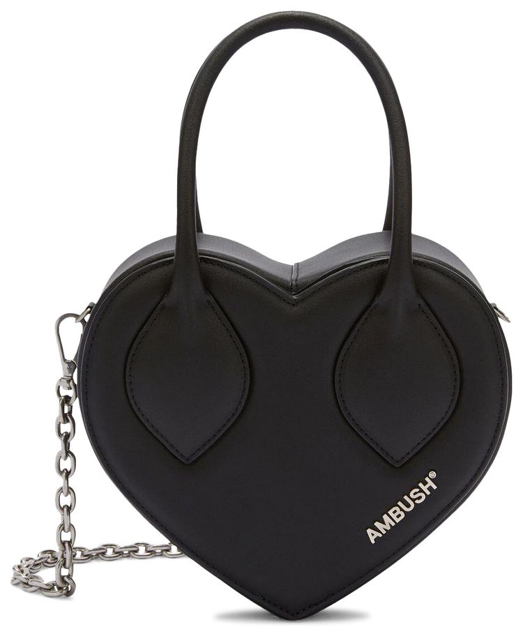 Ambush Heart Handle Bag Black