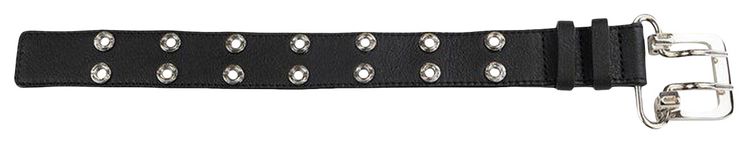 Ambush Grommet Leather Bracelet Black