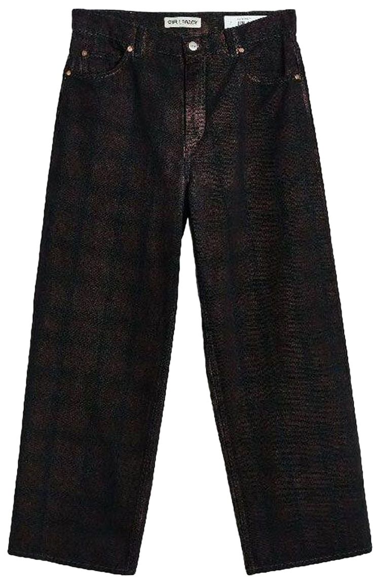 Our Legacy Overdyed Print Vast Cut Grey