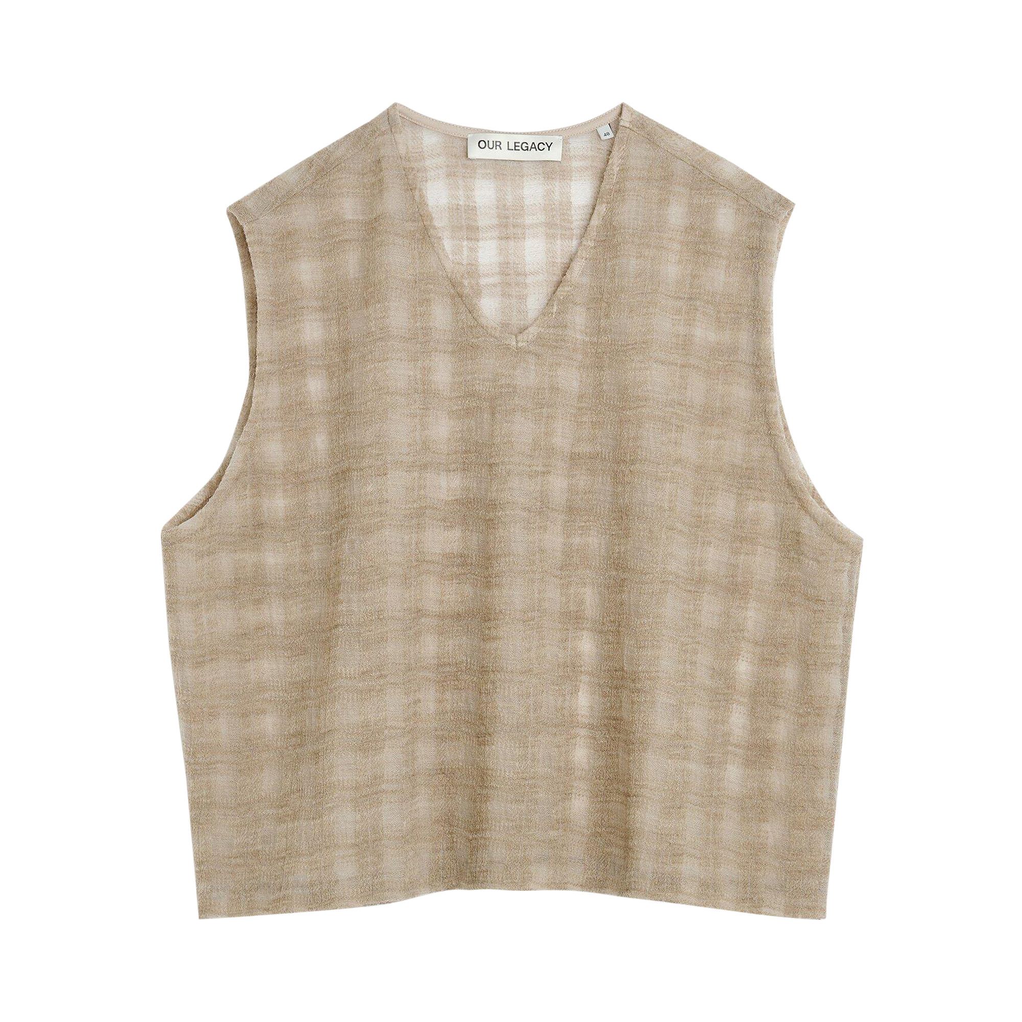 Buy Our Legacy Double Lock Vest 'Grey' - M2236DG | GOAT