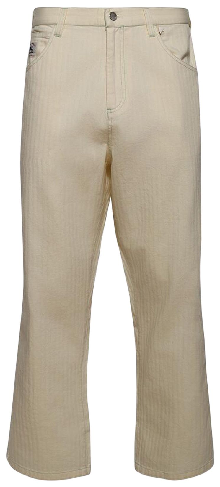 Bode Greenskeeper Knolly Brook Trousers Ivory