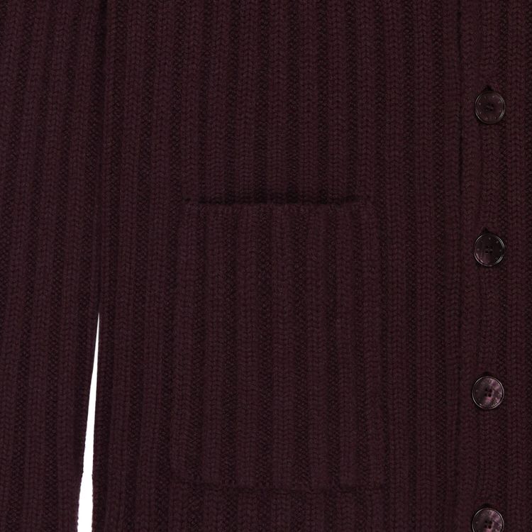 Givenchy Cashmere Cardigan Burgundy