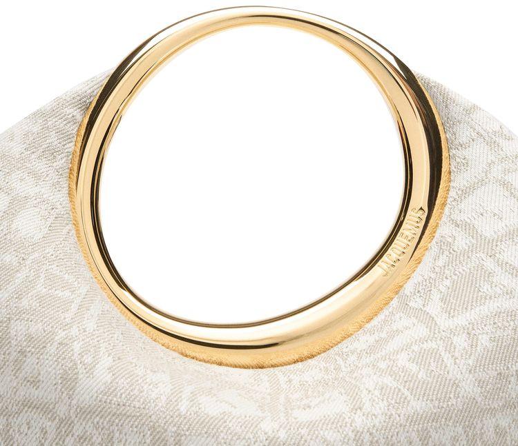Jacquemus Le Petit Calino Croco Beige