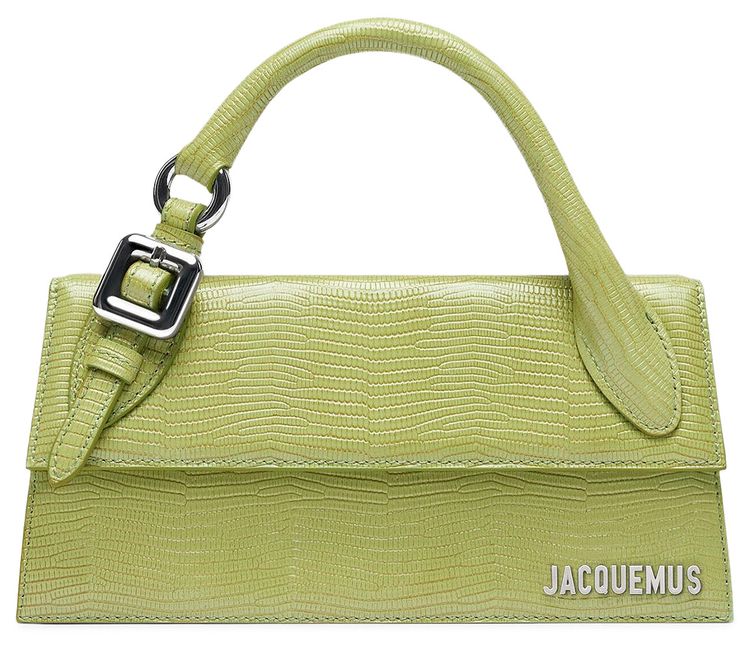 Jacquemus Le Chiquito Long Boucle Green