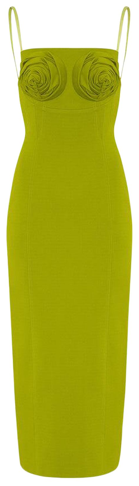 Jean Paul Gaultier Conical Bra Cup Dress Acid Green